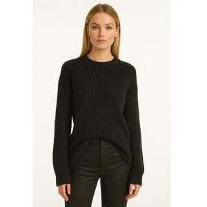 WeWoreWhat Sweater Large Black MWT